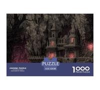 1000 Piezas Castillo en ruinas Puzle Juego De Habilidad Decoración Familiar Juguetes Desafiantes Gothic Horror Puzzle Regalo Creativo para Adultos Y Niños A Partir De 14 Años 52x38cm/1000pcs