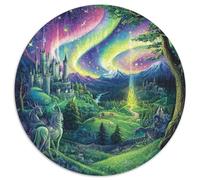 1000 Piezas Castillo Puzle Juguetes Desafiantes Decoración del Hogar Juego De Habilidad Palacio Puzzle Juguete EduGatoivo para Adultos Y Niños 1000pcs (67.5x67.5cm)