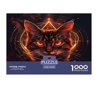 1000 Piezas Chat Puzzle Juguetes Desafiantes Decoración del Hogar Chaton Mignon Rompecabezas Familiar Juguete Educhativo para Adultos Y Niños 70x50cm/1000pcs