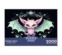 1000 Piezas chauve-Souris Rompecabezas Juguetes Desafiantes Decoración Familiar Animaux Rompecabezas Imposible Regalo Creativo para Adultos 38x26cm/1000pcs