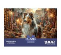 1000 Piezas Chien de compagnie Puzzle Entretenimiento Creativo Decoración Familiar Animaux mignons Puzle Juguetes Desafiantes Regalo Creativo para Adultos Y Niños 70x50cm/1000pcs