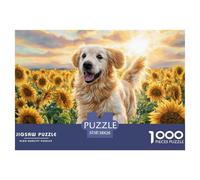 1000 Piezas Chien de compagnie Puzzle Juego De Habilidad Decoración del Animaux mignons Puzle Hogar Juguetes Desafiantes Regalo Creativo para Adultos Y Niños 38x26cm/1000pcs