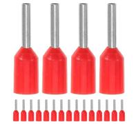 1000 Piezas Conectores de Casquillo de Cobre 20a 220v | Diseño Tubular Pvc, para Cables Trenzados y Bloques de Terminales, Uso Seguro en Conexiones Domésticas