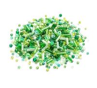 1000 Piezas Cuentas de Vidrio Mezcladas,Abalorios para Hacer Pulseras,HMCEY Abalorios de Cristal para Collares,Beads For Jewelry Making,Bolas Pulseras Manualidades para Enhebrar, Joyas DIY