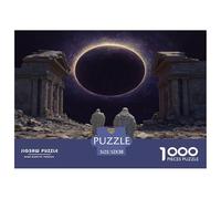 1000 Piezas Cultivador Ruinoso Puzle Entretenimiento Creativo Decoración del Hogar Juguetes Desafiantes Ruins of The Divine Realm Puzzle Desafíos Divertidos para Adultos Y Niños 52x38cm/1000pcs