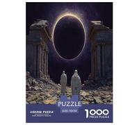 1000 Piezas Cultivador Ruinoso Puzle Entretenimiento Creativo Decoración del Hogar Ruins of The Divine Realm Rompecabezas De Decoración Juguete EduGatoivo para Adultos Y Niños 70x50cm/1000pcs