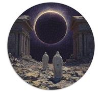 1000 Piezas Cultivador Ruinoso Puzzle Entretenimiento Creativo Decoración del Hogar Ruins of The Divine Realm Rompecabezas Imposible Juguete EduGatoivo para Adultos Y Niños 1000pcs (67.5x67.5cm)