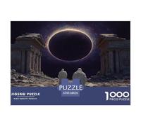 1000 Piezas Cultivador Ruinoso Puzzle Entretenimiento Creativo Decoración del Hogar Ruins of The Divine Realm Rompecabezas De Decoración Desafíos Divertidos para Adultos Y Niños 38x26cm/1000pcs