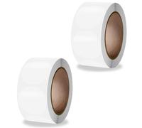 1000 piezas de pegatinas redondas transparentes, 25 mm, etiquetas autoadhesivas de cierre circular transparente, sellos de oblea de 1 pulgada de diámetro, calcomanías de puntos brillantes para sobre