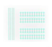 1000 piezas de películas protectoras para teléfonos inteligentes para lentes de cámara utilizadas en escenarios de reparación para unidades delanteras o traseras (1000 pegatinas)