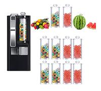 1000 Piezas De Perlas De Ráfaga Mixtas + Dispensador De Bola Aplastante, Perlas De Sabor A Cigarrillo, Cápsulas De Aroma De Menta Y Mentol Para Bricolaje (mezcla + sandia)