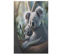 1000 piezas de puzzle Koala juego regalos de cumpleaños puzles decorativos para adultos y adolescentes 78 × 53 cm