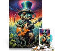 1000 piezas de sierra de calar para adultos Jurassic Jam Sessions Dekomprimierendes intellektuelles Lernspielzeug Ein Kunstwerk75 x 50 cm