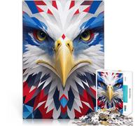 1000 piezas de sierras de calar para adultos Patriotic Majesty Herausforderndes Spielspielzeug Tolle Geschenke und Spielzeugeuge52 x 38 cm
