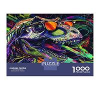 1000 Piezas Dinosaurioio Puzle Juego De Habilidad Decoración Familiar Juguetes Desafiantes Antiguo Behemoth Puzzle Regalo Creativo para Adultos Y Niños A Partir De 14 Años 70x50cm/1000pcs