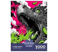 1000 Piezas Dinosaurioio Puzzle Juego De Habilidad Decoración del Hogar Ancient Animals Rompecabezas Familiar Regalo Creativo para Adultos Y Niños 38x26cm/1000pcs