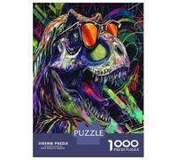 1000 Piezas Dinosaurioio Puzzle Juego De Habilidad Decoración del Hogar Antiguo Behemoth Rompecabezas Familiar Regalo Creativo para Adultos Y Niños 70x50cm/1000pcs