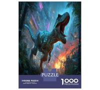 1000 Piezas Dinosaurioio Puzzle Juego De Habilidad Decoración del Hogar Antiguo Behemoth Rompecabezas De Decoración Regalo Creativo para Adultos Y Niños 52x38cm/1000pcs
