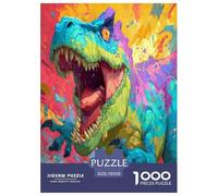 1000 Piezas Dinosaurioio Rompecabezas Juguetes Desafiantes Decoración del Hogar Juego De Habilidad Regalo Creativo para Adultos