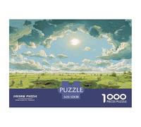 1000 Piezas Disfraz de Prado Rompecabezas Entretenimiento Creativo Decoración del Hogar The Man-Eating Pit Puzle Juguetes Desafiantes Juguete EduGatoivo para Adultos 52x38cm/1000pcs