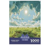 1000 Piezas Disfraz de Prado Rompecabezas Entretenimiento Creativo Decoración Familiar The Man-Eating Pit Puzzle Imposible Juguete EduGatoivo para Adultos 38x26cm/1000pcs