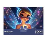 1000 Piezas Elfos de Hadas Rompecabezas Premium Elfos de Hadas Rompecabezas De Decoración Pasatiempo Creativo Regalo para Adultos A Partir De 12 Años 38x26cm/1000pcs