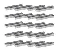 1000 piezas en forma de puerta para clavos de 11,1 x 8 mm para grapadora de grapas, herramientas eléctricas para niños con sonidos realistas