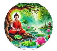 1000 Piezas Estatua de Buda Puzle Entretenimiento Creativo Decoración del Hogar Chino Mythological Style Rompecabezas De Decoración Juguete EduGatoivo para Adultos Y Niños 1000pcs (67.5x67.5cm)