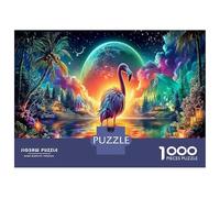 1000 Piezas Fantasía Flamenco Puzzle Juego EduGatoivo Animaleseses Salvajes Rompecabezas Intelectual Desafío para Adultos Y Niños A Partir De 12 Años 38x26cm/1000pcs