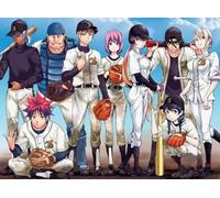 1000 Piezas - Japanese Animes Food Wars Carteles - Art Puzzles - Juego De Memorias For Adults - Juguetes Divertidos para La Familia - Decoración De Paredes para El Hogar Zx737Aw