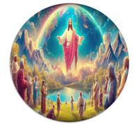 1000 Piezas Jesús Comodidades Puzzle Juego EduGatoivo Dios Rompecabezas Intelectual Desafío para Adultos Y Niños A Partir De 12 Años 1000pcs (67.5x67.5cm)