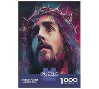 1000 Piezas Jesús Puzle Entretenimiento Creativo Decoración Familiar Dioses Rompecabezas Familiar Juguete Educativo para Adultos Y Niños 52x38cm/1000pcs