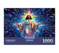 1000 Piezas Jesús - Religión Puzle Juego De Habilidad Decoración Familiar Juguetes Desafiantes Dios Puzzle Regalo Creativo para Adultos Y Niños A Partir De 14 Años 70x50cm/1000pcs