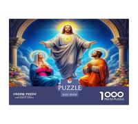 1000 Piezas Jesús - Religión Puzle Juego De Habilidad Decoración Familiar Juguetes Desafiantes Dios Puzzle Regalo Creativo para Adultos Y Niños A Partir De 14 Años 70x50cm/1000pcs
