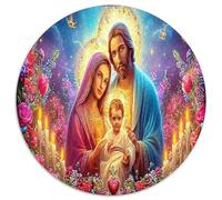 1000 Piezas Jesús - Religión Puzzles Juego EduGatoivo Dios Rompecabezas Intelectual Desafío para Adultos Y Niños A Partir De 12 Años 1000pcs (67.5x67.5cm)