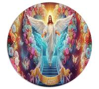 1000 Piezas Jesús y León Puzzle Juego EduGatoivo Dios Rompecabezas Actividades Familiares para Adultos Y Niños A Partir De 12 Años 1000pcs (67.5x67.5cm)