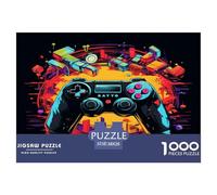 1000 Piezas Jeux Puzle Juego De Habilidad Decoración del Hogar Juego Controller Rompecabezas De Decoración Regalo Creativo para Adultos Y Niños 38x26cm/1000pcs