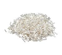 1000 Piezas Kit Surtido de Virolas de Ajuste de Crimpado de Alambre de Cobre 2 Tamaños Disponibles Conector de Crimpado de Cobre Estañado de Virola de Alambre(EN1508)
