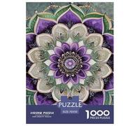 1000 Piezas Mandala Puzzle Juguetes Desafiantes Decoración del Hogar Arte Estilo Rompecabezas Familiar Regalo Creativo para Adultos Y Niños 70x50cm/1000pcs