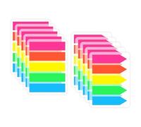 1000 Piezas Marcador Adhesivo Laminado Marcadores, Notas Pegatinas Coloridas, Pestañas de Índice, Marcadores de Libro para el Hogar, la Escuela y la Oficina