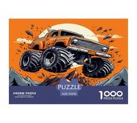 1000 Piezas Monster Camión Ultra Camión Puzzle Entretenimiento Creativo Decoración Familiar Coche Puzle Juguetes Desafiantes Regalo Creativo para Adultos Y Niños 70x50cm/1000pcs