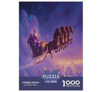 1000 Piezas Papá Noel Puzle Entretenimiento Creativo Decoración del Hogar Alegría de Nochebuena Rompecabezas De Decoración Juguete EduGatoivo para Adultos Y Niños 38x26cm/1000pcs