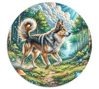 1000 Piezas Pastor miorítico rumano Puzzle Juego De Habilidad Decoración del Hogar Animal Lindo Rompecabezas De Decoración Regalo Creativo para Adultos Y Niños 1000pcs (67.5x67.5cm)