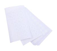 1000 Piezas Pegatinas Circulares de Refuerzo, PVC Blanco | Autoadhesivas y Resistentes al Desgarro, Aplicación Rápida, para Documentos, Cuadernos y Libros de Recetas