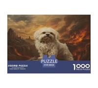 1000 Piezas Pekín Puzle Entretenimiento Creativo Decoración del Hogar Juguetes Desafiantes Perros Puzzle Desafíos Divertidos para Adultos Y Niños 38x26cm/1000pcs