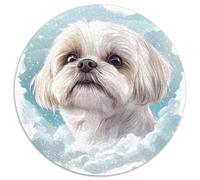 1000 Piezas Pekín Puzle Juego De Habilidad Decoración del Hogar Perros Rompecabezas De Decoración Regalo Creativo para Adultos Y Niños 1000pcs (67.5x67.5cm)