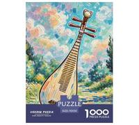 1000 Piezas Pipa Rompecabezas Entretenimiento Creativo Decoración del Hogar Instrumentos Musicales Puzle Juguetes Desafiantes Juguete EduGatoivo para Adultos 70x50cm/1000pcs