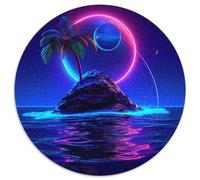 1000 Piezas PlanETaaa Azul Puzzle Entretenimiento Creativo Decoración del Hogar Planeta Fantasíaaa Rompecabezas Imposible Juguete EduGatoivo para Adultos Y Niños 1000pcs (67.5x67.5cm)