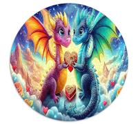 1000 Piezas Pterosaurio Puzzle Juego EduGatoivo Bestia Fantasma Rompecabezas Intelectual Desafío para Adultos Y Niños A Partir De 12 Años 1000pcs (67.5x67.5cm)