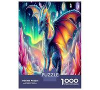 1000 Piezas Pterosaurioio Puzzle Pasatiempo Creativo Bestia Fantasma Rompecabezas Actividades Familiares para Adultos Y Niños A Partir De 12 Años 38x26cm/1000pcs